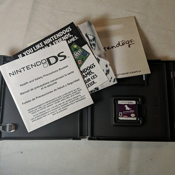 Nintendo DS Nintendogs Dalmatian & Friends Limited Edition CIB 2006 E Game WORKS - Picture 2 of 7